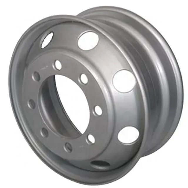 Factory Wholesale Steel Truck Wheels Rim 17.5 Inch for Trucks Buses Trailer Car Engineering Vehicle